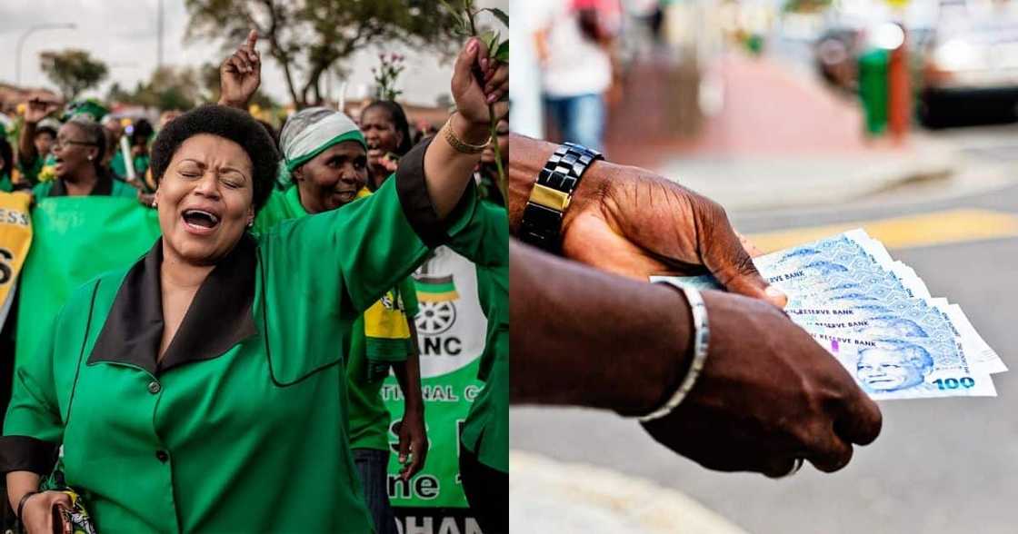 ANC, no salaries, no campaigning, in millions of rands of debt ANC, no salaries, no campaigning, in millions of rands of debt