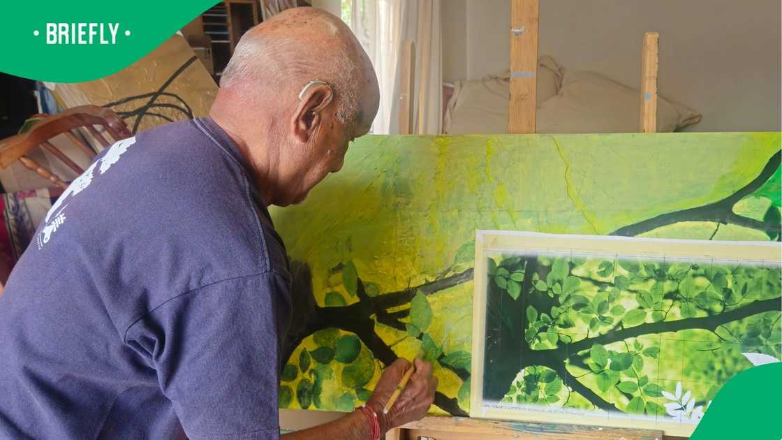 Kanti Narsing Soma painting. Kanti Narsing Soma painting.