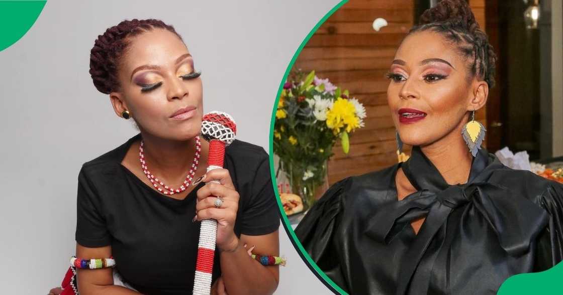 Letoya Makhene is being accused of being a fake sangoma on 'Fake Gobela' Letoya Makhene is being accused of being a fake sangoma on 'Fake Gobela'