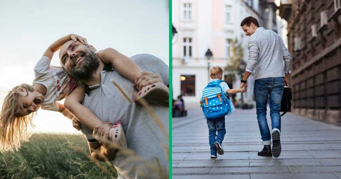 A TikTok video showing a group of fathers having fun with their preschool kids went viral. A TikTok video showing a group of fathers having fun with their preschool kids went viral.