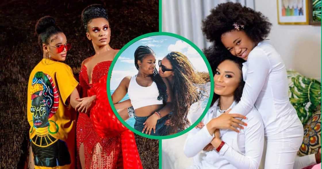 Pearl Thusi and her daughters video on TikTok goes viral. Pearl Thusi and her daughters video on TikTok goes viral.