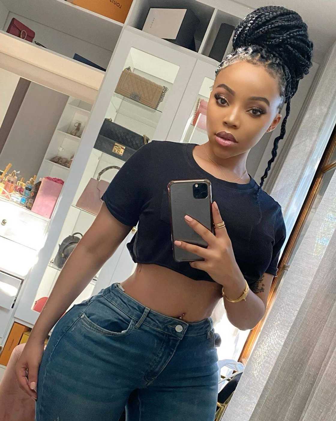 Faith Nketsi has clarified on the BBL rumours Faith Nketsi has clarified on the BBL rumours