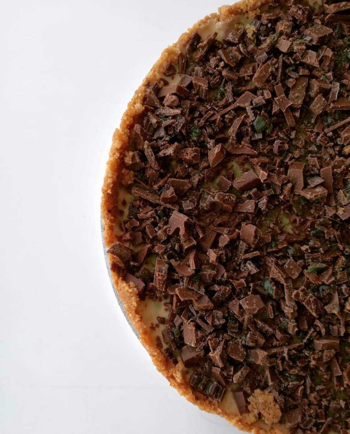 Peppermint crisp tart with a twist Peppermint crisp tart with a twist