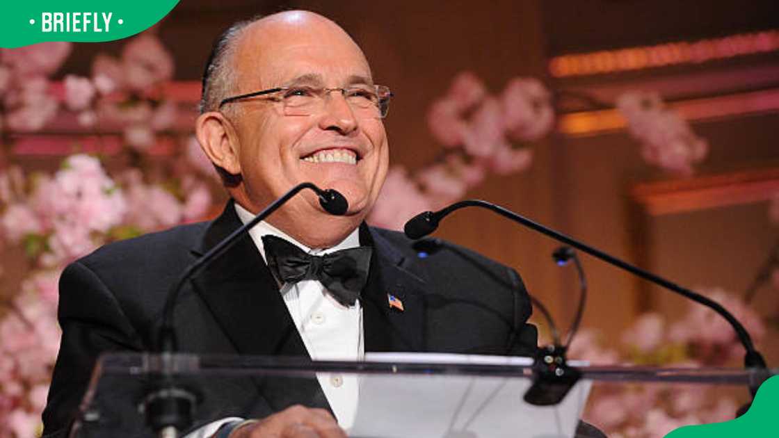 Rudolph Giuliani at an event Rudolph Giuliani at an event