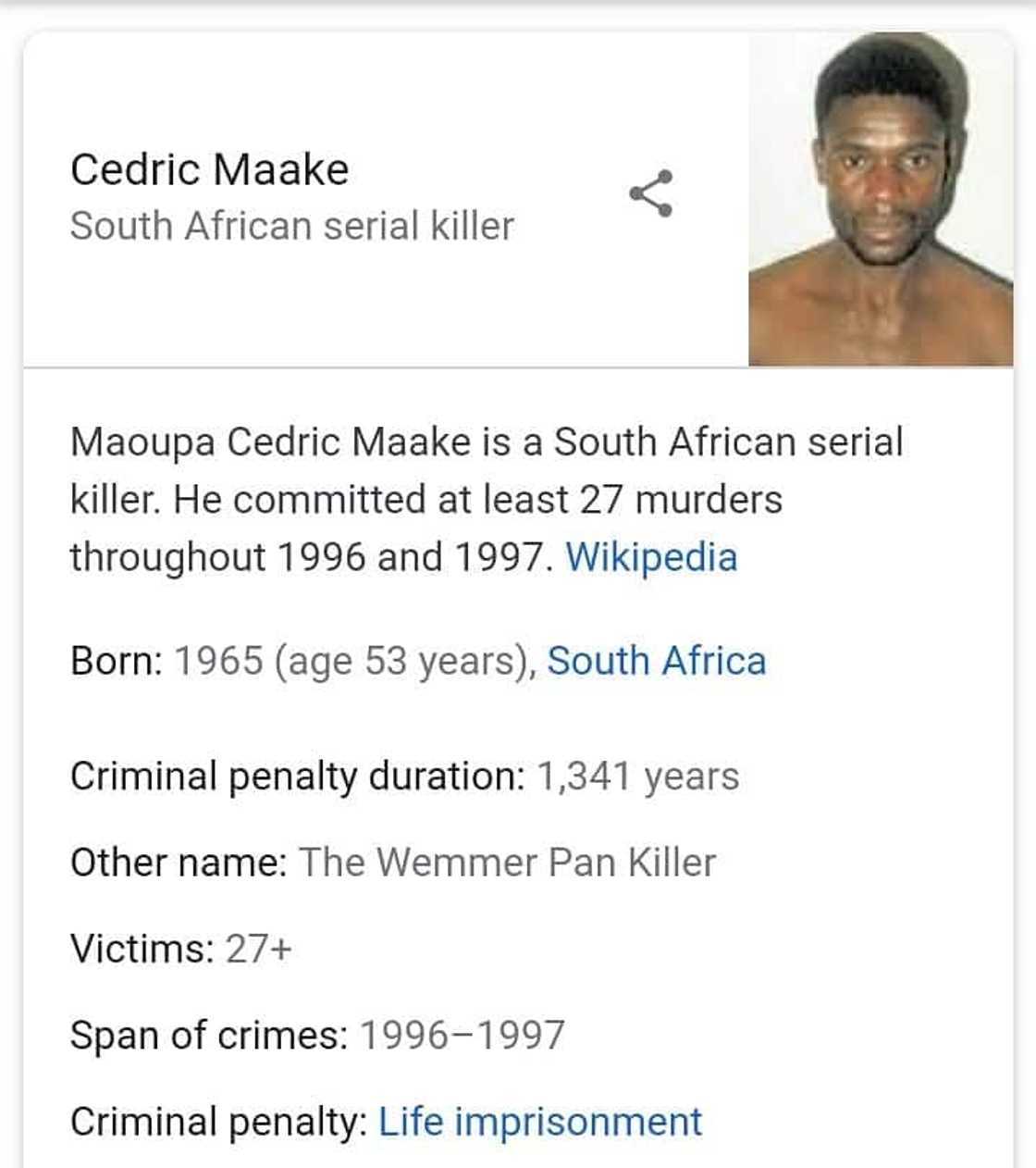 Cedric Maake Cedric Maake