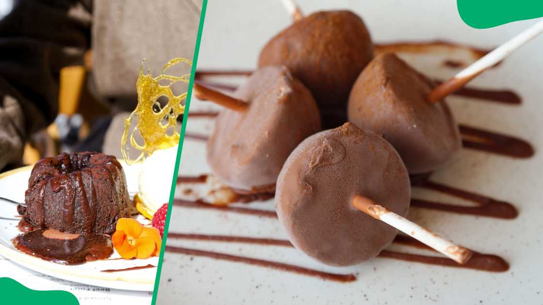 Dessert menu Dessert menu