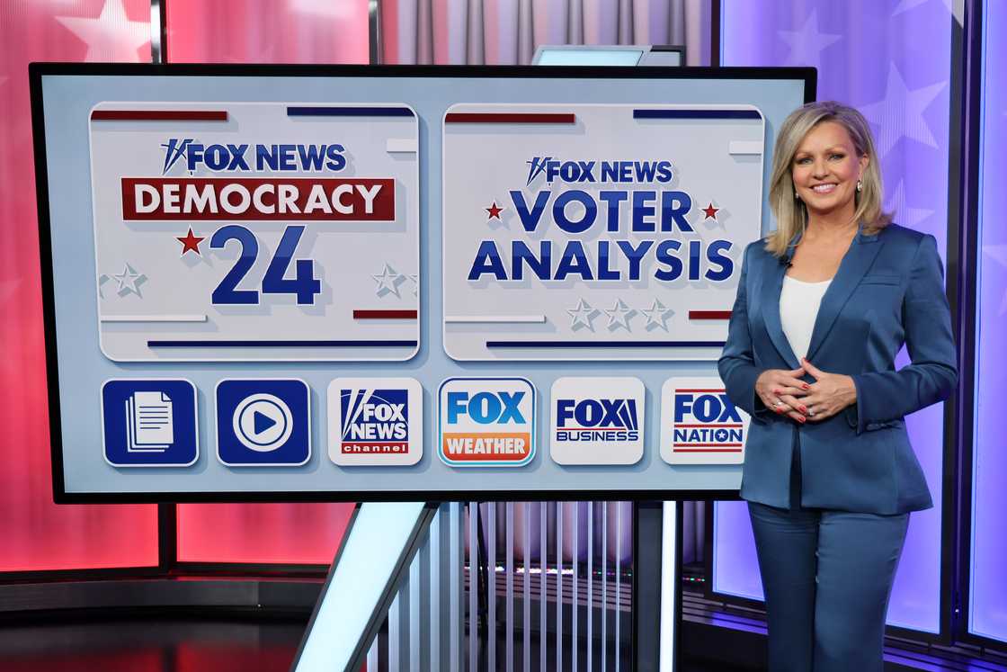 Sandra Smith attends FOX News Channel’s "Democracy 2024: Election Night" at Fox News Channel Studios in New York City Sandra Smith attends FOX News Channel’s "Democracy 2024: Election Night" at Fox News Channel Studios in New York City