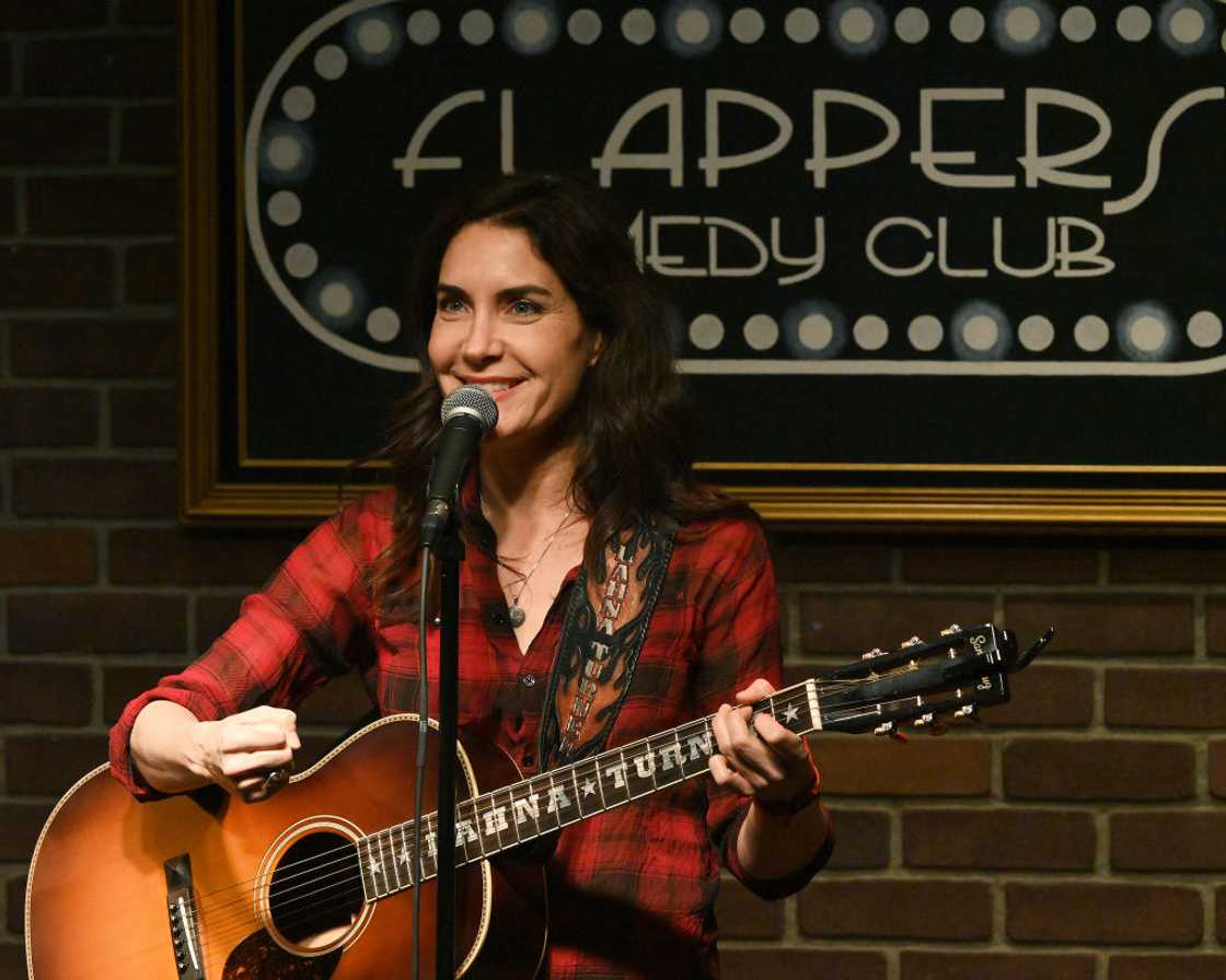 Lahna Turner in Burbank, California. Lahna Turner in Burbank, California.