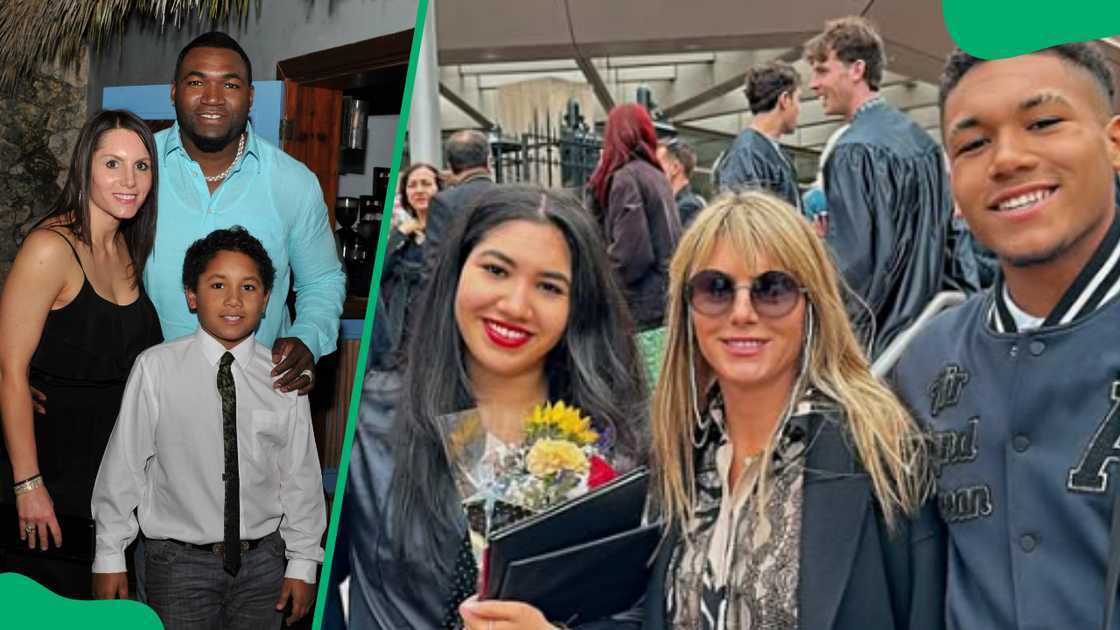 Tiffany Ortiz and David Ortiz with their children Tiffany Ortiz and David Ortiz with their children