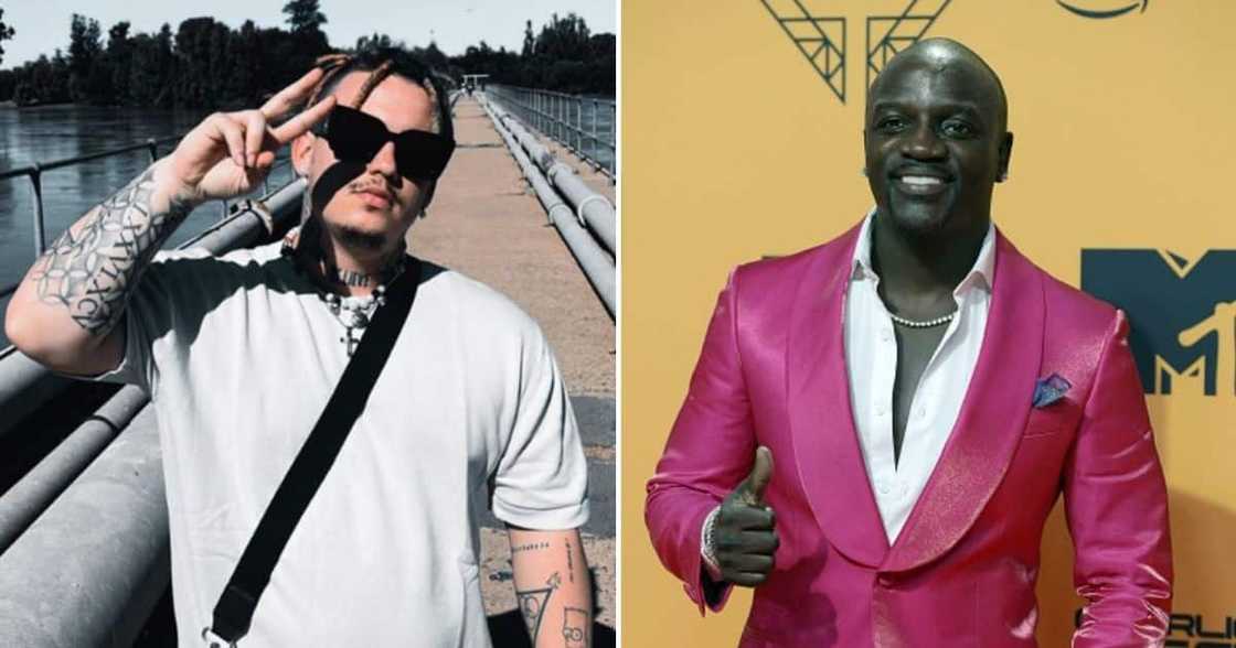 Costa Titch gets praise from Akon