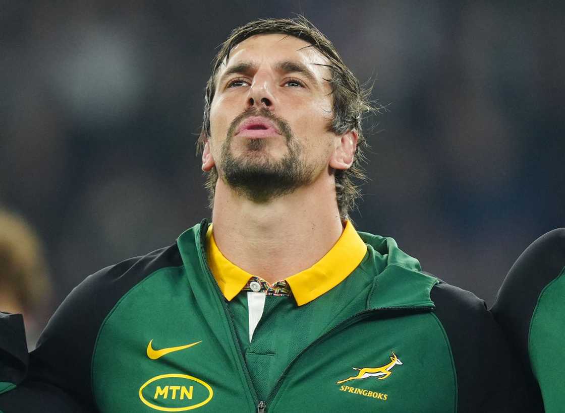 Springbok player, Eben Etzebeth, pictured at the Allianz Stadium in London