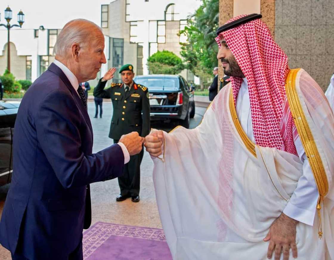 US President Joe Biden made a controversial trip to Saudi Arabia in July in part to convince Riyadh to loosen oil production taps US President Joe Biden made a controversial trip to Saudi Arabia in July in part to convince Riyadh to loosen oil production taps