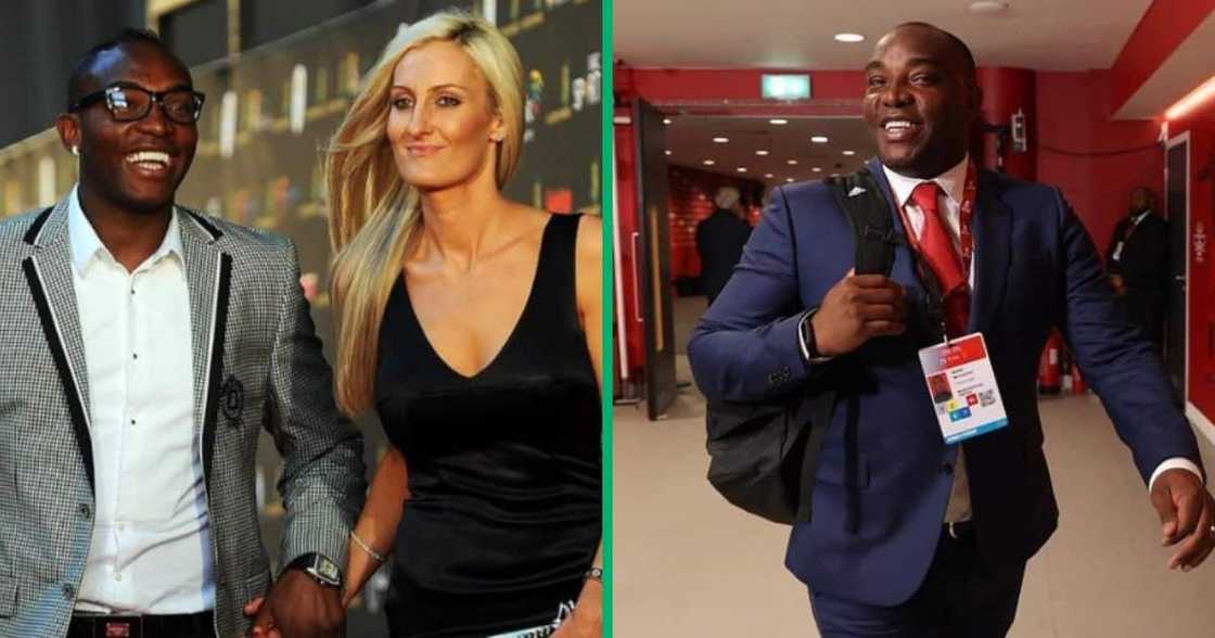 Benni McCarthy and wife Stacey McCarthy Benni McCarthy and wife Stacey McCarthy