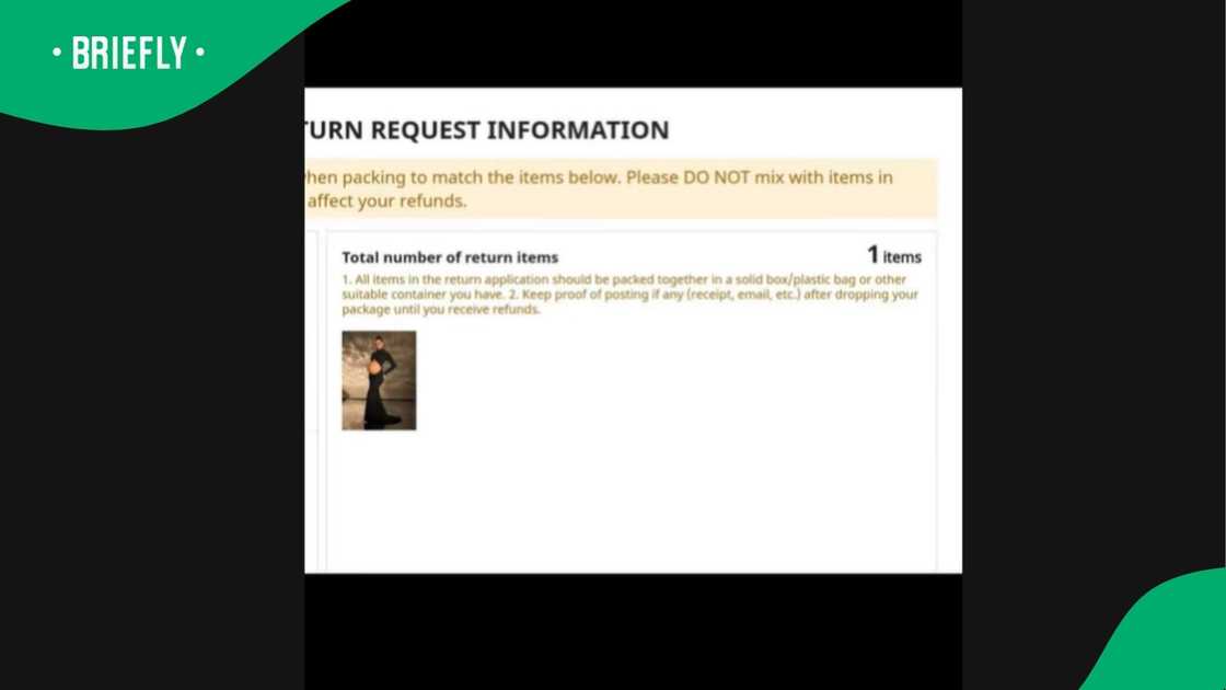 A woman shared a picture on TikTok.