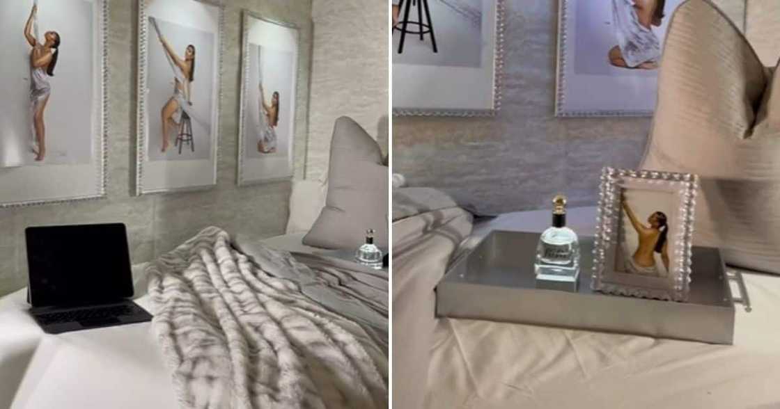 Student dorm transformed into a beautiful bedroom. Student dorm transformed into a beautiful bedroom.