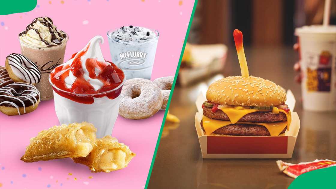 Popular food items on McDonald's menu Popular food items on McDonald's menu