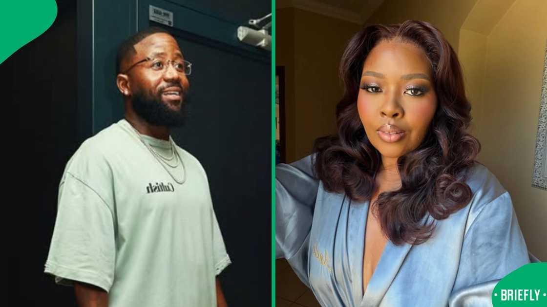 Cassper Nyovest called Anele Mdoda the "GOAT"