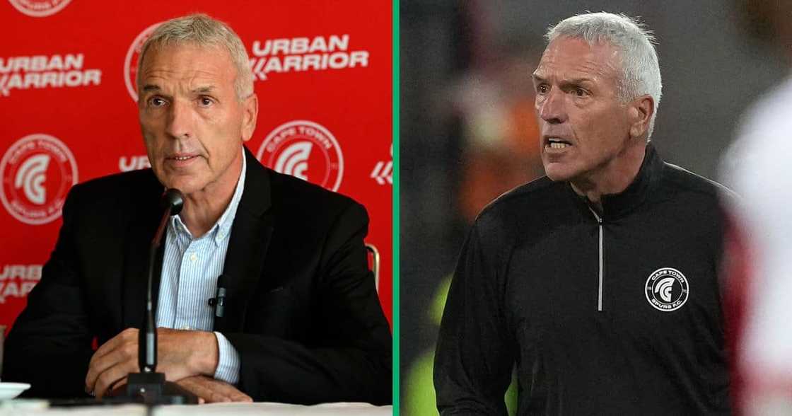 Ernst Middendorp has left Cape Town Spurs.