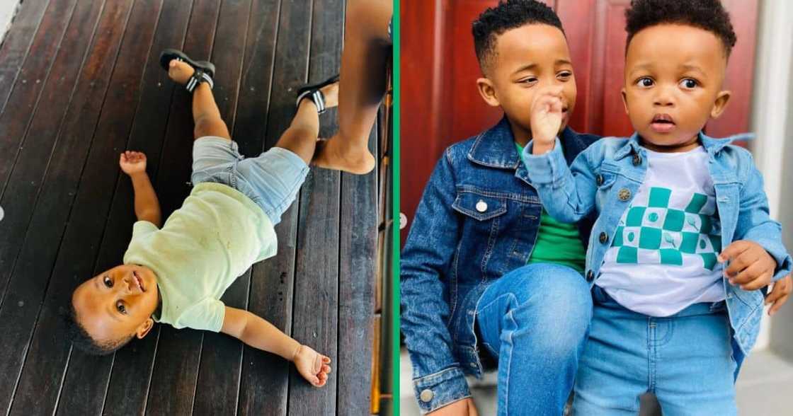 A South African TikTok video shows a toddler throwing a unique tantrum A South African TikTok video shows a toddler throwing a unique tantrum