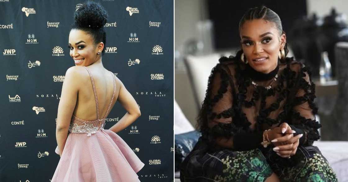 Pearl Thusi, coronavirus vaccine.