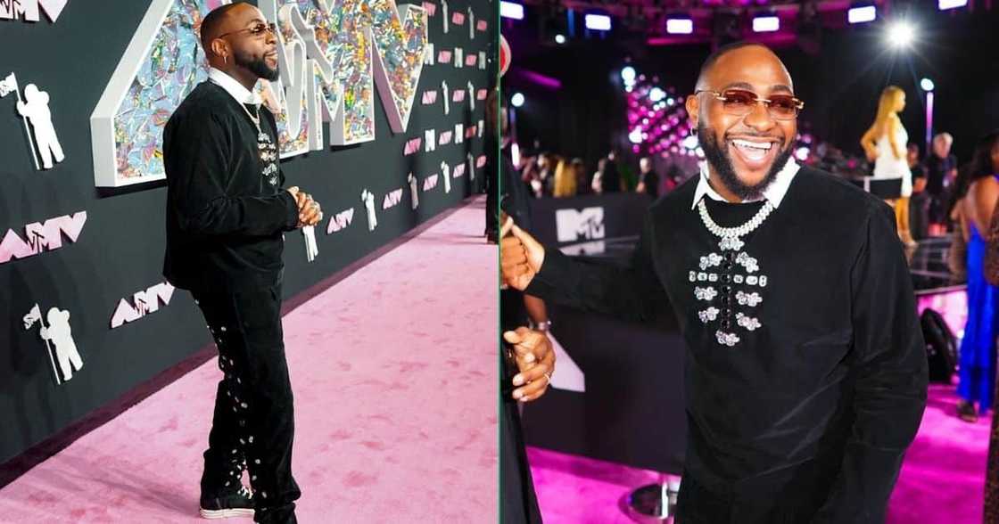 Davido at the VMAs, Davido