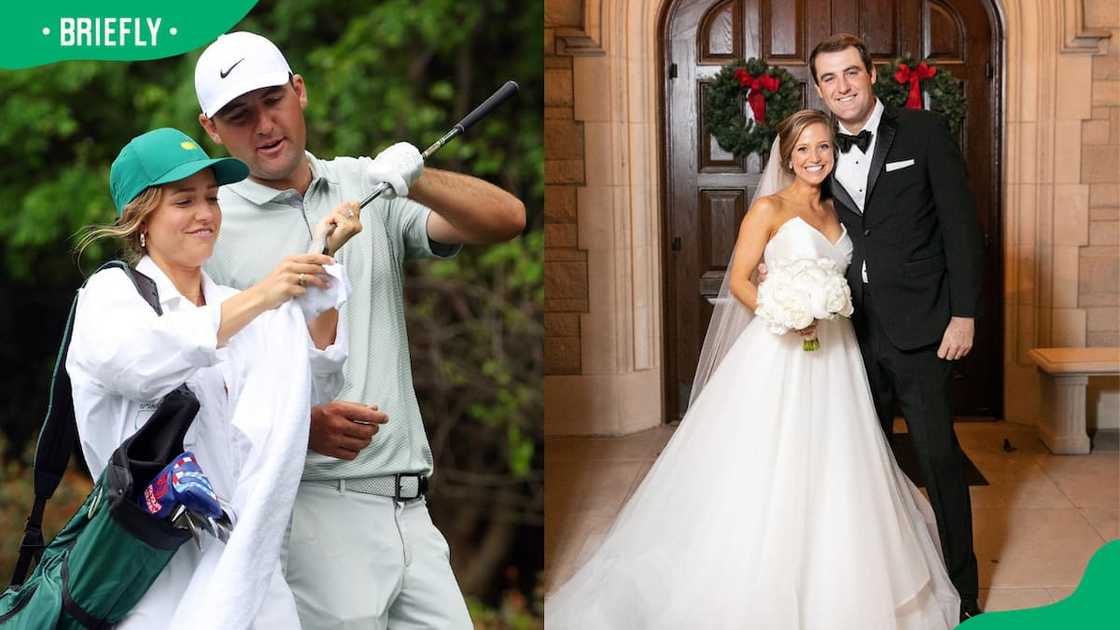 Scottie Scheffler's wife Meredith Scudder Scottie Scheffler's wife Meredith Scudder
