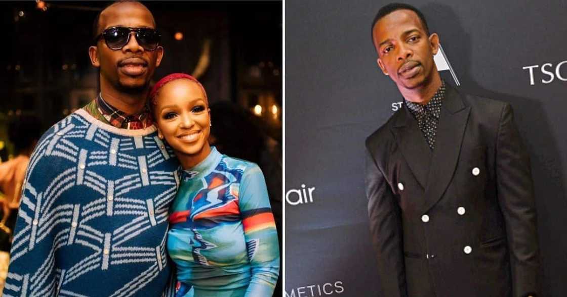 Nandi Madida and Zakes Bantwini