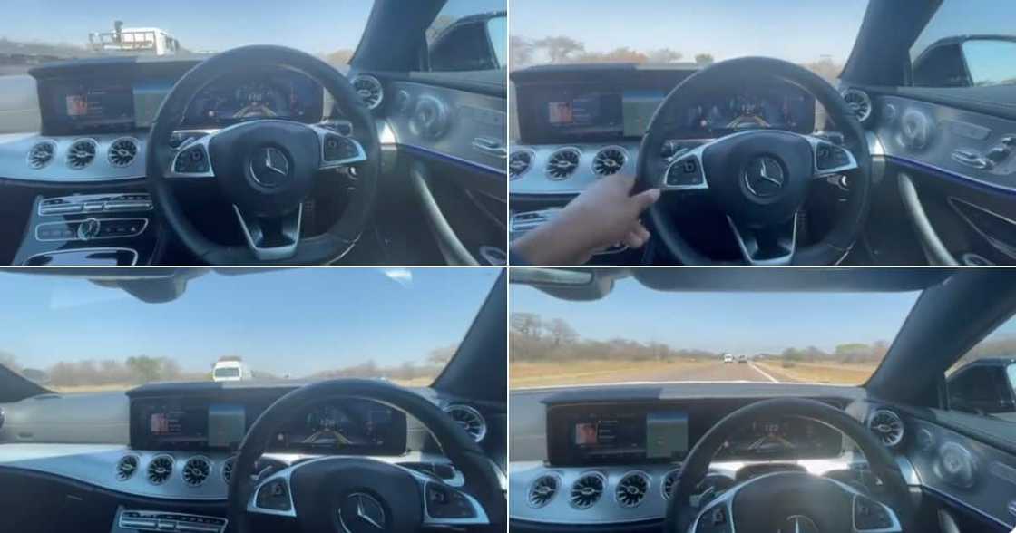 Car, Self-driving, video, Mzansi, shock, Social media reactions Car, Self-driving, video, Mzansi, shock, Social media reactions