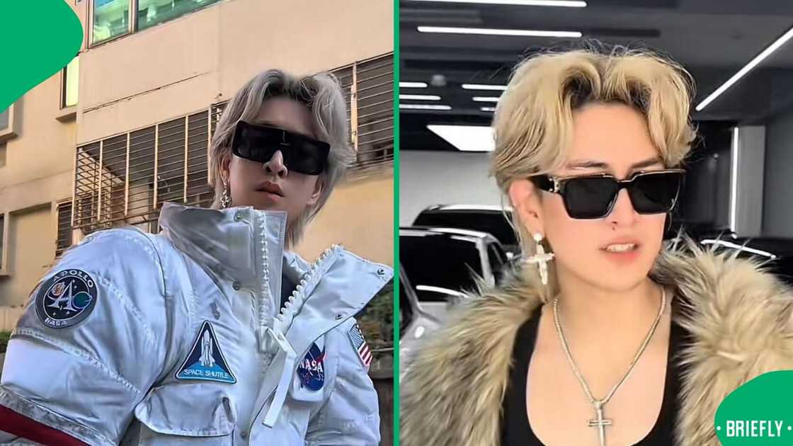 A young man showcased his collection of luxury cars that wowed South Africans.