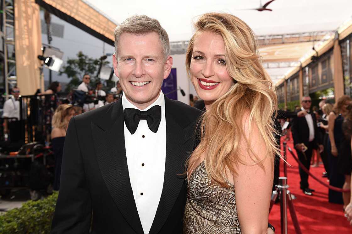 Patrick Kielty and Cat Deeley in Los Angeles, California.