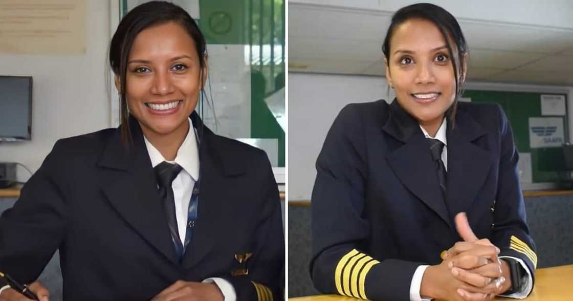 A female pilot for the South African Airways has lead an all-women flight crew from Johannesburg to Harare A female pilot for the South African Airways has lead an all-women flight crew from Johannesburg to Harare