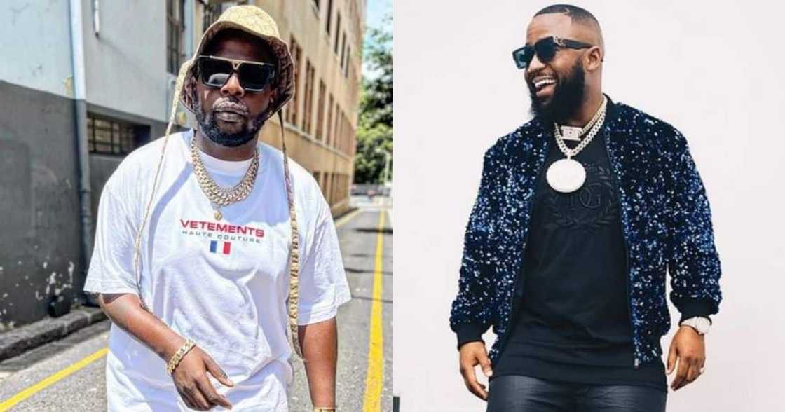 Cassper Nyovest, shaded, video of DJ Maphorisa, R6m Ferrari