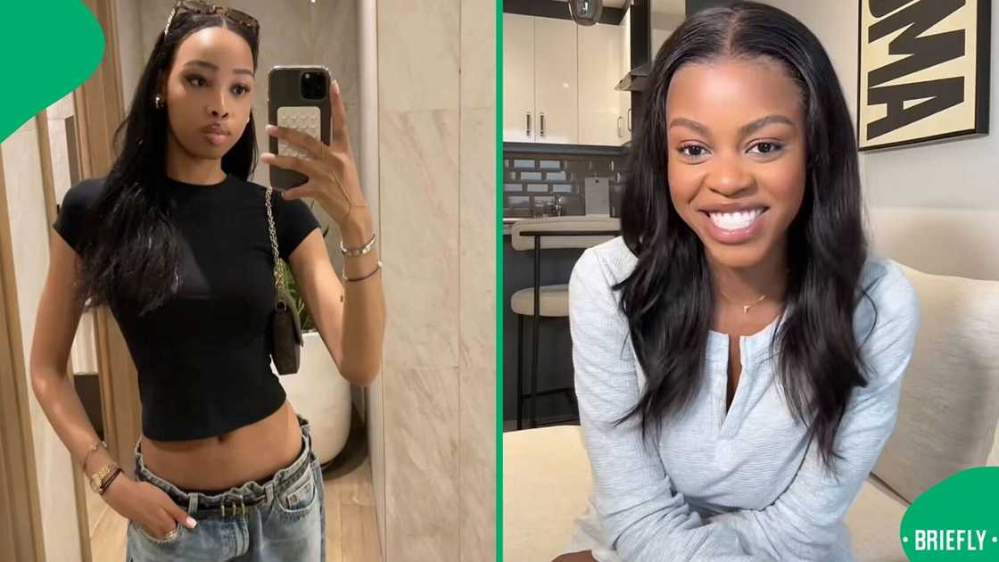 Two young ladies from South Africa flexed their luxury travel to Europe in a TikTok video.