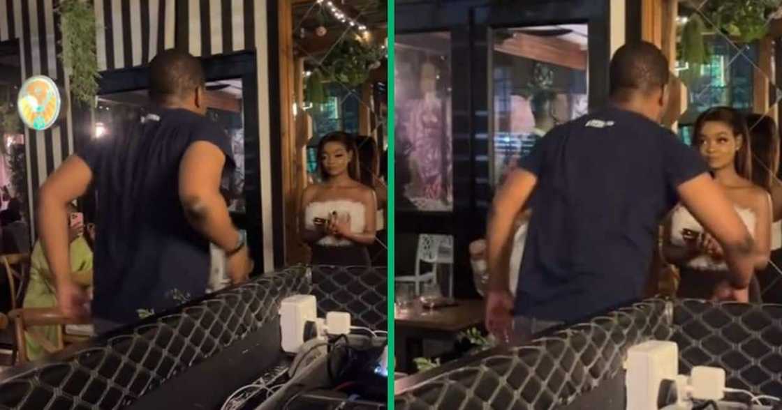 A man in Durban tries to impress a woman with his dancing at groove, and it did not work A man in Durban tries to impress a woman with his dancing at groove, and it did not work