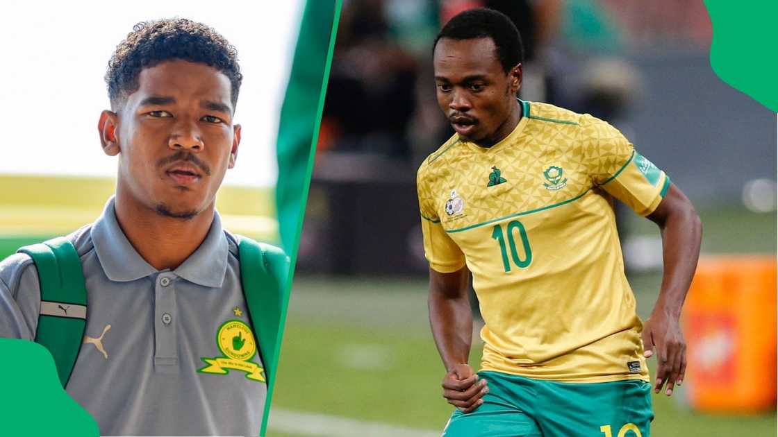 Jayden Adams and Percy Tau earned recalls to the Bafana Bafana squad. Jayden Adams and Percy Tau earned recalls to the Bafana Bafana squad.