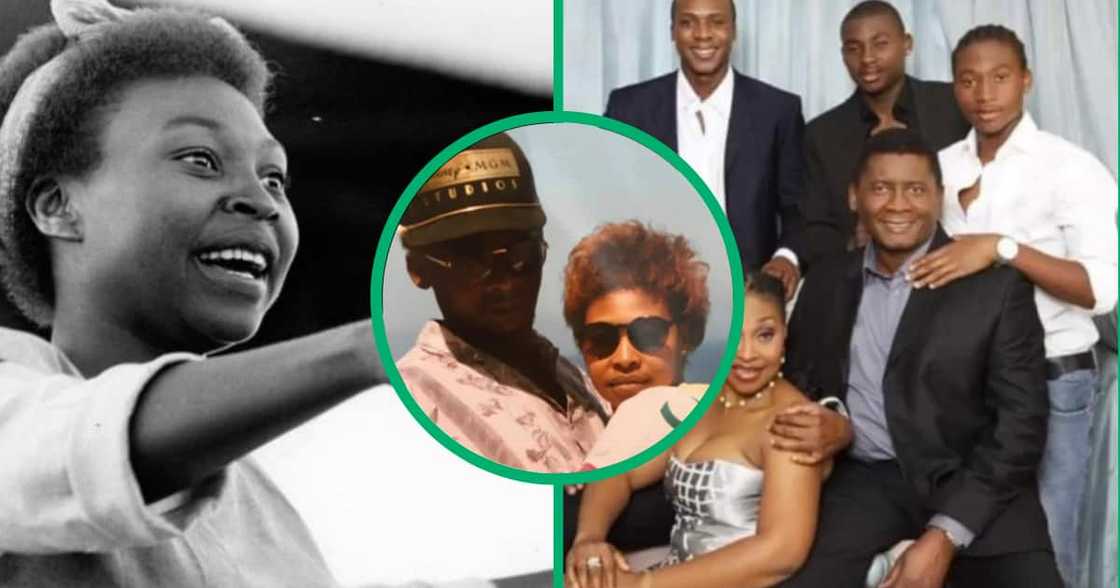Yvonne Chaka Chaka's throwback photos had fans thrilled. Yvonne Chaka Chaka's throwback photos had fans thrilled.