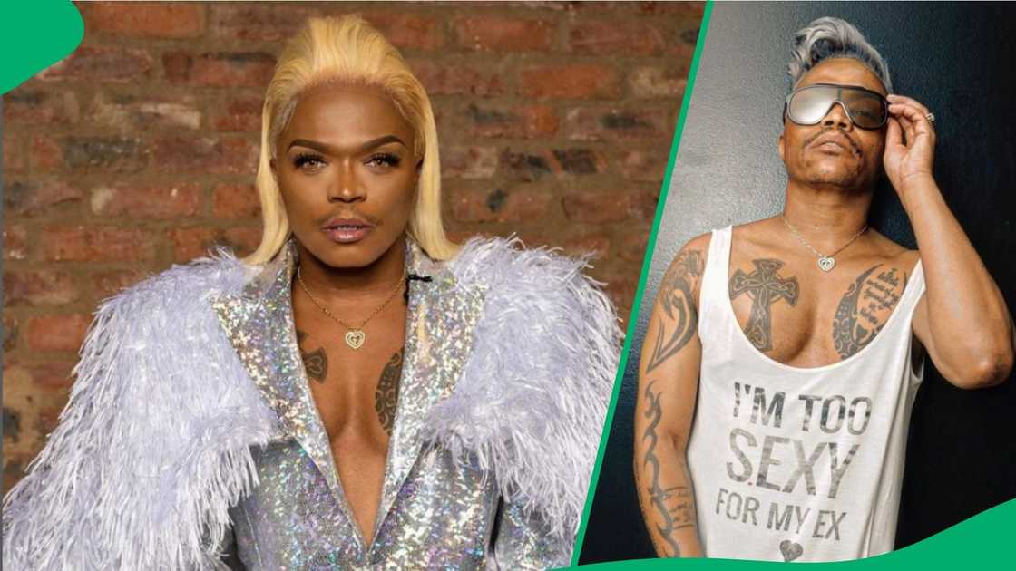 Somizi Mhlongo rocks stunning outfit Somizi Mhlongo rocks stunning outfit