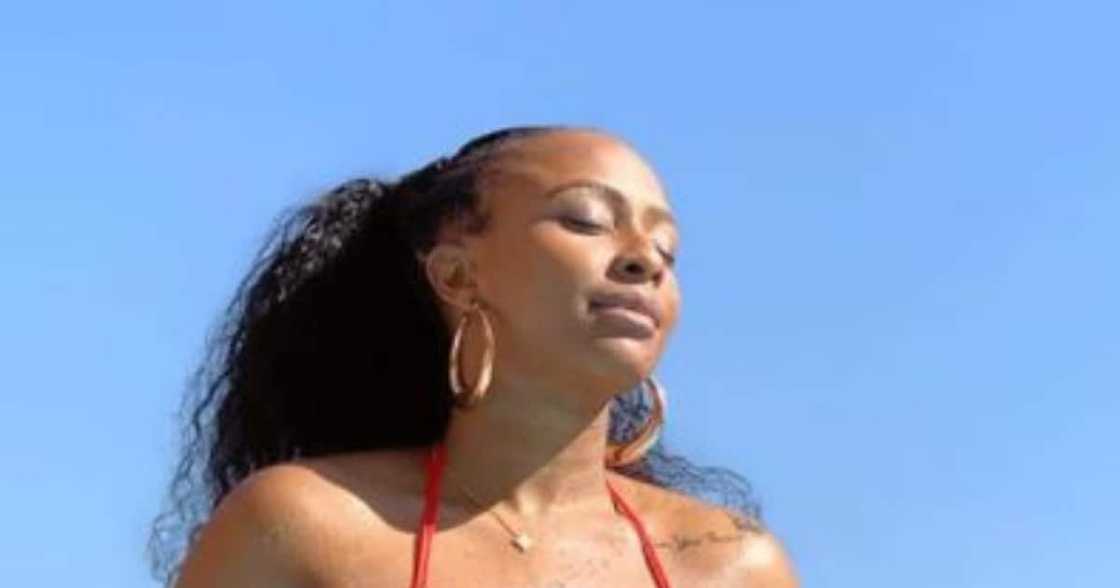 Boity has gotten back in shape and is making all the boys thirsty Boity has gotten back in shape and is making all the boys thirsty