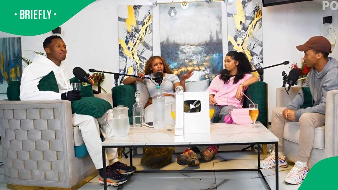 Gayton McKenzie was unhappy with the hosts of the Open Chats podcast Gayton McKenzie was unhappy with the hosts of the Open Chats podcast