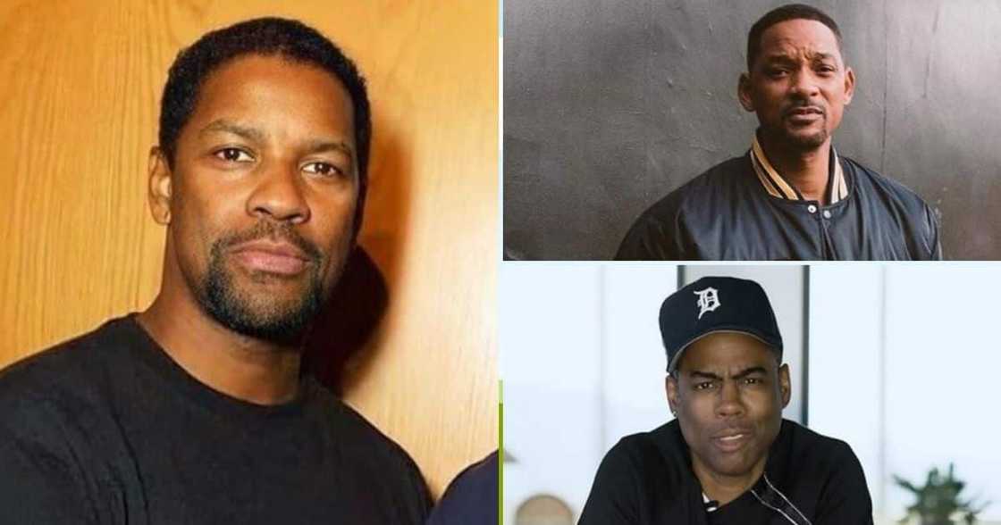 Denzel Washington, Will Smith, Chris Rock, Oscars Denzel Washington, Will Smith, Chris Rock, Oscars
