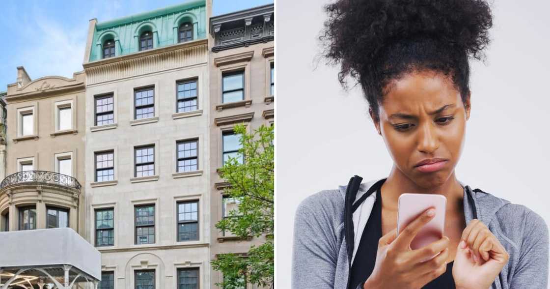 A south African bought an upmarket townhouse A south African bought an upmarket townhouse