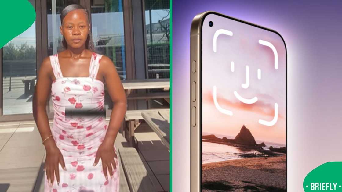 The picture on the left showed Xavi posing in a dress