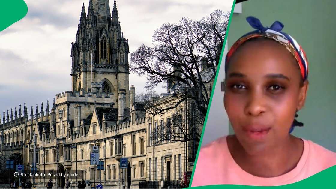Woman finds Oxford University plug in TikTok video Woman finds Oxford University plug in TikTok video