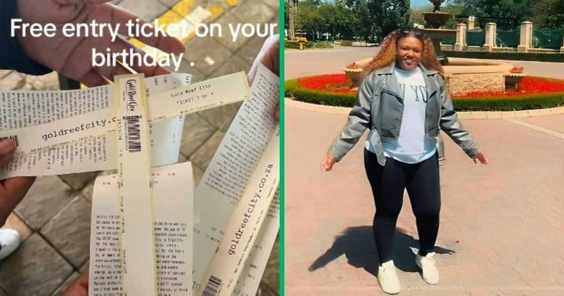 TikTok video of woman's birthday at Gold Reef City TikTok video of woman's birthday at Gold Reef City