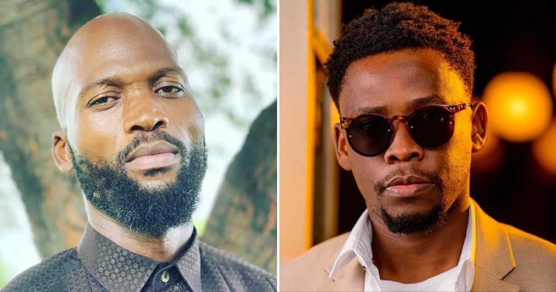 Mondli Makhoba exclaimed his appreciation for friend and actor Wiseman Mncube