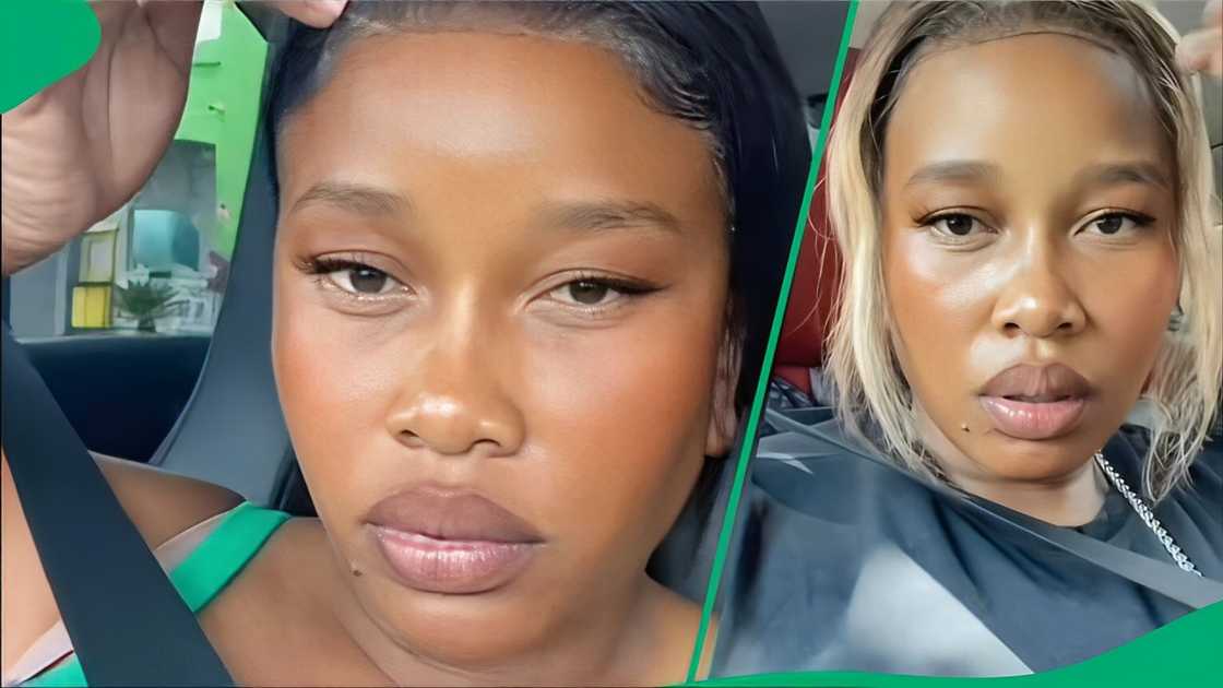 A TikTok video shows a woman dumping her booze after driving drunk to a married man's house. A TikTok video shows a woman dumping her booze after driving drunk to a married man's house.