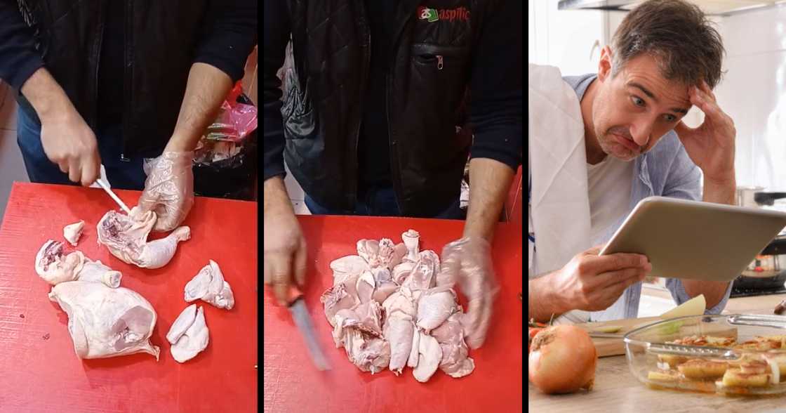 Nandos, Brixton, chicken, culinary, chef, knife, chicken pieces Nandos, Brixton, chicken, culinary, chef, knife, chicken pieces