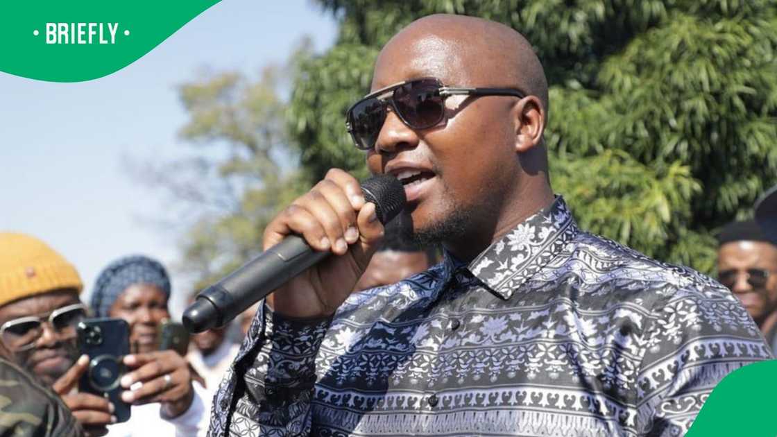 Moja Love confronts SAPS for rejecting police escort request Moja Love confronts SAPS for rejecting police escort request