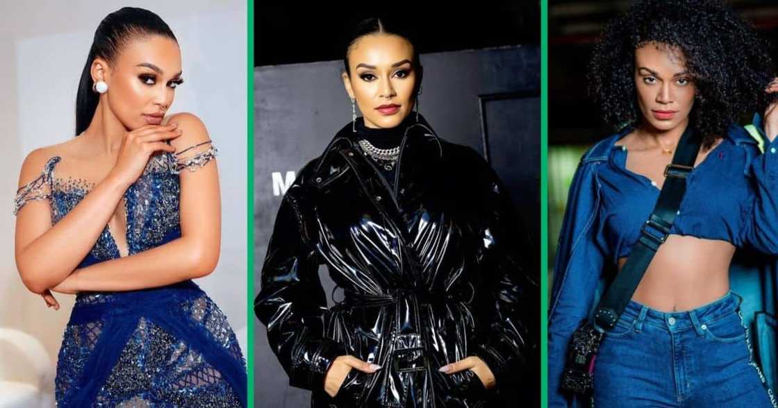 'Queen Sono' actress Pearl Thusi visited Zimbabwe's Mbare's township.