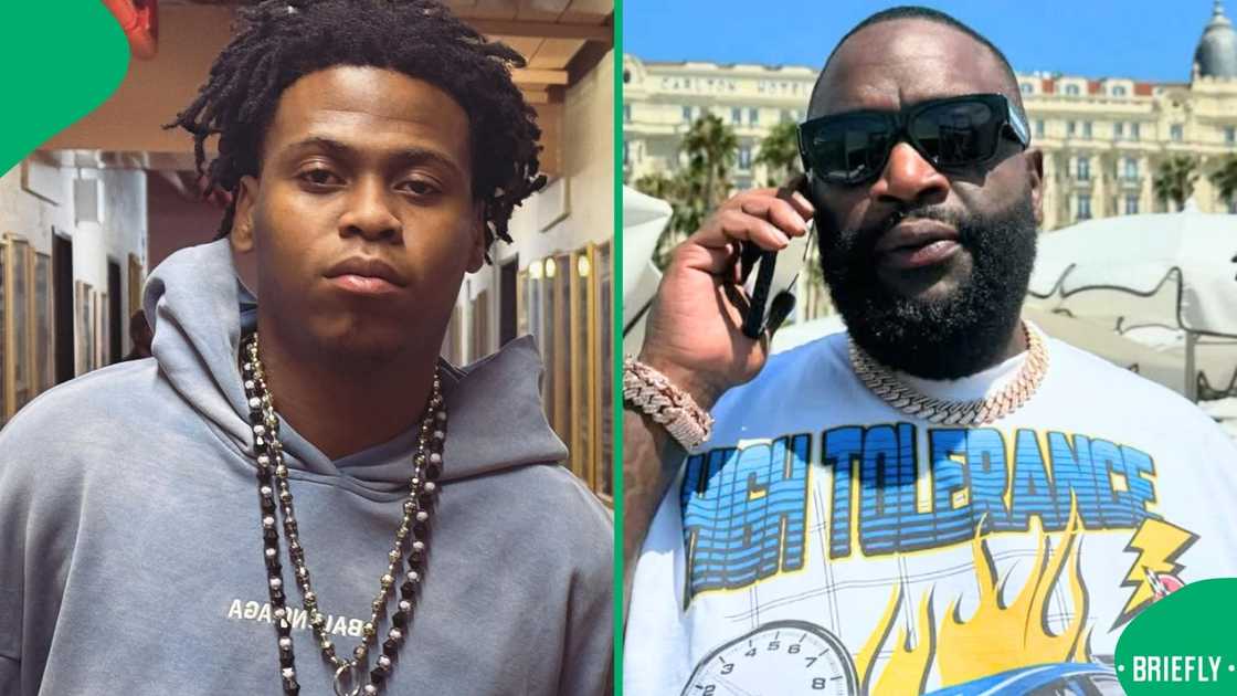 Usimamane shot a music video with Rick Ross Usimamane shot a music video with Rick Ross